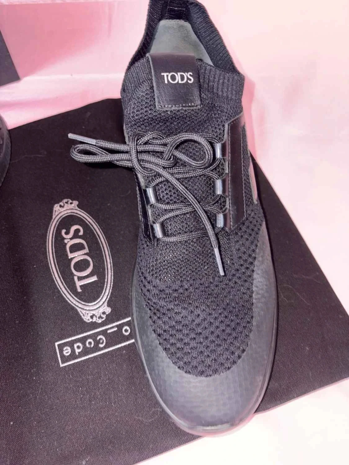 Men's Tod's no_code sneakers size 42 with box like new – photo 4